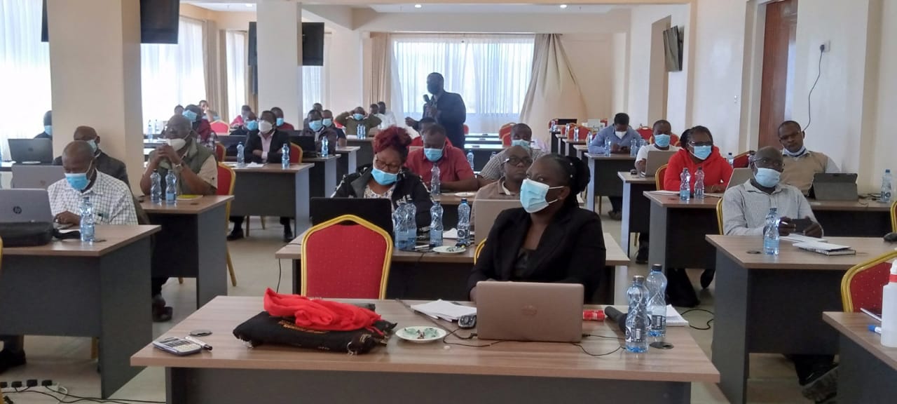 Participants in the Eurocode 2 Training Session in A&L Hotel, Machakos County. 